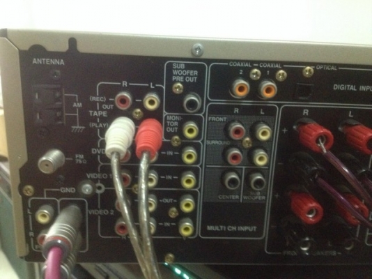 ONKYO AV RECEIVER TX DS484 เก่าญี่ปุ่นเเท้สภาพสวยๆใช้ไฟ100Vใช้งานปกติ