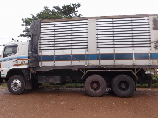 ขายรถพ่วงแม่ลูกดัมพ์ Hino 500 เครื่อง 344 แรง ปี 53 กระบะดัมพ์มิเนียมแม่ลูก ลูก 3 เพลาแท้ ทะเบียนพร้อมโอน รถสวยพร้อมใช้งาน