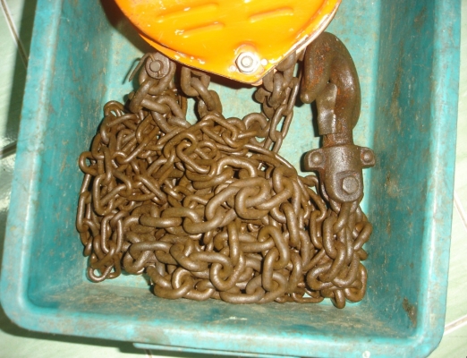 ขายรอกโซ่สาว ตราช้าง K-75 ขนาด 1 TON  MADE IN JAPAN