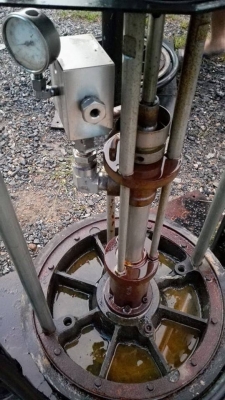 Sell>> เครื่องฉีดของข้น ARO PUMP &amp; RAM Made in USA. ใช้ฉีดจารบี กาว สี โฟม แรงดัน 350 bar. ใช้กับถัง 200 L.