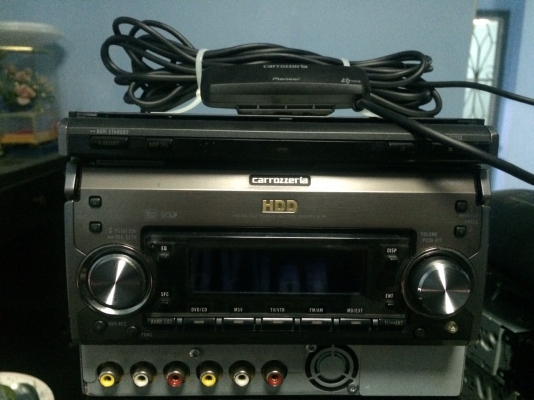 Pioneer AVIC-ZH990MD รุ่นท็อป 2ดิน จอสไลด์ไฟฟ้าป็อบอัพ ทัชสกรีน กราฟฟิกหน้าจอ ปรับระดับได้HDD30GB DVD MP3 CD MD AUX ปรีเอ้า3ชุด ปรีเอ้า5.1 1ชุด กล้องมองหลัง ต่อกล่องทีวีดิจิตอลได้ Made in Japan มือ2 ญี่ปุ่น