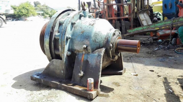 === ขายแล้วครับ!! === หัวเกียร์ทดยักษ์ Cyclo Drive Sumitomo อัตราทด 1:29 ความเร็วรอบ 50 RPM. ใช้กับมอเตอร์ 60-100 HP. สภาพสวย สด แน่น พร้อมใช้งาน!!