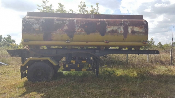 ขายหางเทนเลอร์ KAC ยาว 7 เมตร บรรทุกแทงค์น้ำมัน 16,000 ลิตร 5 ห้อง โหลดล่าง ถังไม่ผุไม่รั่ว เอกสารเล่มทะเบียนครบ