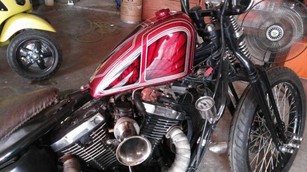 Kawasaki Vulcan400 แต่งสวย ปี1999 อินวอย+สรรพสามิตแท้ (ตัวจริงครับ'ไม่แท้ยินดีคืนเงิน) Kawasaki Vulcan400 แต่งสวย ปี1999 อินวอย+สรรพสามิตแท้ (ตัวจริงครับ'ไม่แท้ยินดีคืนเงิน)