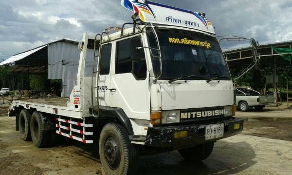 10ล้อท้ายลาด...220แรง มิตซูฯFN527M-TF0653 รถสภาพดี สวยดี เล่มพร้อม