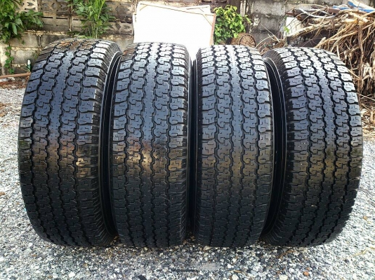 ขายยาง 31×10.50R15 บริดสโตน H/T ยางสัปดาห์ที่23ปี13 ดอกยางหนาเต็มสดเท่ากันไม่กินข้างสวยๆ จำนวน 1 ชุด ขายยาง 31×10.50R15 บริดสโตน H/T ยางสัปดาห์ที่23ปี13 ดอกยางหนาเต็มสดเท่ากันไม่กินข้างสวยๆ จำนวน 1 ชุด