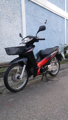 Wave 110i 2013 รถบ้านแท้ เล่มชุดโอนครบ พรบ59