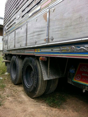 สิบล้ มิตซู FK 225M 6D15 เพาเดียว กะบะล่อง ยาว6.50ม สภาพดีสวยบางเดิมพร้อมใช่ ทเบียนพร้อม