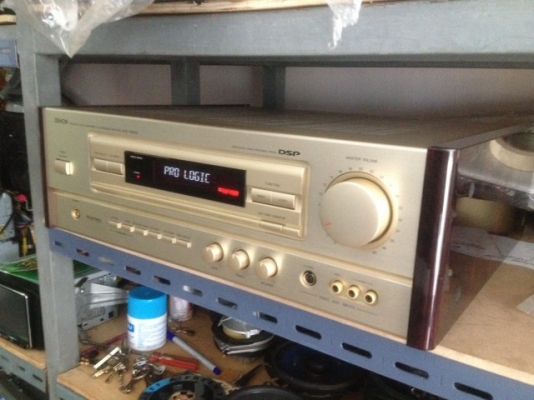 DENON AVC 2030G เก่าญี่ปุ่นเเท้ใช้ไฟ 100V สภาพสวยใช้งายได้ปกติ