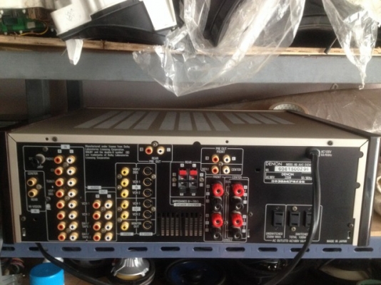 DENON AVC 2030G เก่าญี่ปุ่นเเท้ใช้ไฟ 100V สภาพสวยใช้งายได้ปกติ