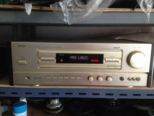 DENON AVC 2030G เก่าญี่ปุ่นเเท้ใช้ไฟ 100V สภาพสวยใช้งายได้ปกติ