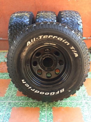 ล้อกะทะ rock พร้อมยาง bf 31 ล้อกะทะ rock พร้อมยาง bf 31