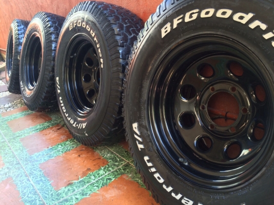 ล้อกะทะ rock พร้อมยาง bf 31 ล้อกะทะ rock พร้อมยาง bf 31