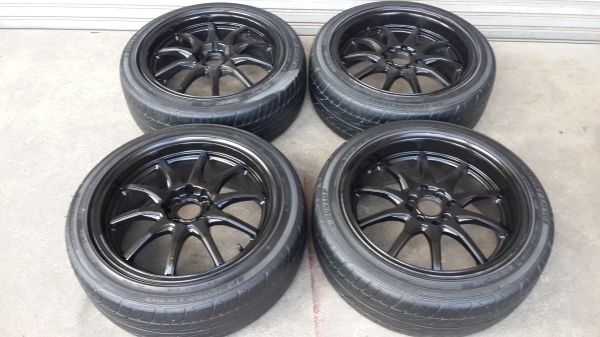 Wwork SC2 ขอบ 17 4รู100/114 หน้าตื้นหลังลึก พร้อมยาง