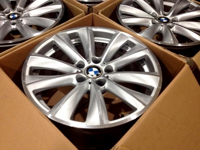 ล้อแม็กซ์ BMW 18นิ้ว ใส่ซีรีย์5 ลายก้านคู่ ET20 กว้าง 8นิ้ว