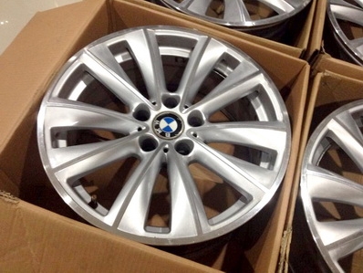 ล้อแม็กซ์ BMW 18นิ้ว ใส่ซีรีย์5 ลายก้านคู่ ET20 กว้าง 8นิ้ว