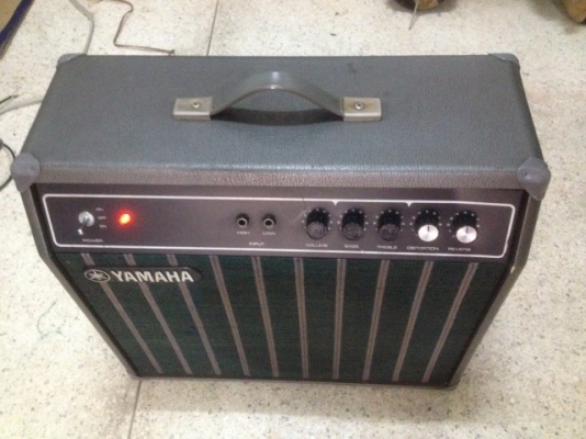 ตู้เเอม YAMAHA YTA 15 A ของเก่าญี่ปุ่นเเท้สภาพสวยใช้ไฟ100V