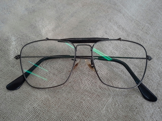 แว่นสายตายาวสิงห์ดำ B&amp;L RAY-BAN CARAVAN OUTDOORSMAN USA