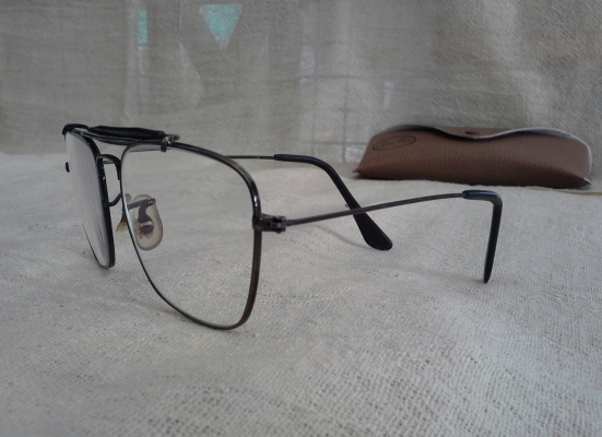 แว่นสายตายาวสิงห์ดำ B&amp;L RAY-BAN CARAVAN OUTDOORSMAN USA