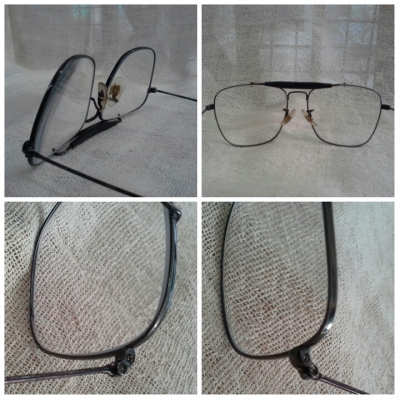 แว่นสายตายาวสิงห์ดำ B&amp;L RAY-BAN CARAVAN OUTDOORSMAN USA