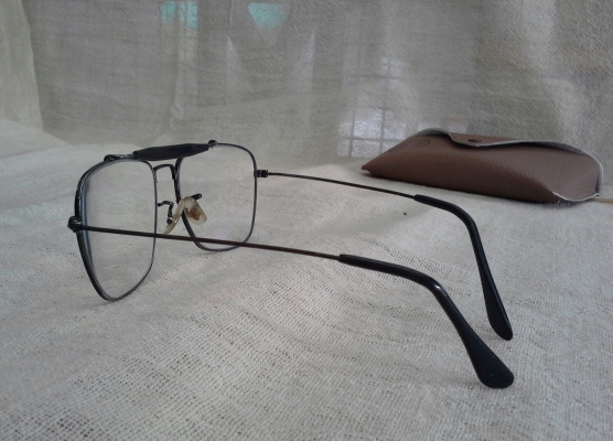 แว่นสายตายาวสิงห์ดำ B&amp;L RAY-BAN CARAVAN OUTDOORSMAN USA