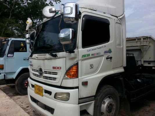 ขายดาวน์..10ล้อหัวลาก320แรง HINO MEGA FM2PKPA-12598.. ปี49..ไมล์5แสนกว่าโล..รถสวยเดิมๆ