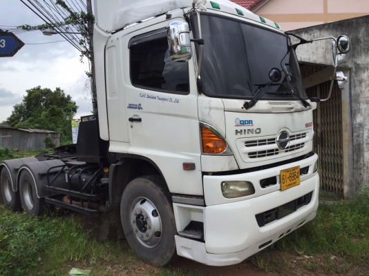 ขายดาวน์..10ล้อหัวลาก320แรง HINO MEGA FM2PKPA-12598.. ปี49..ไมล์5แสนกว่าโล..รถสวยเดิมๆ