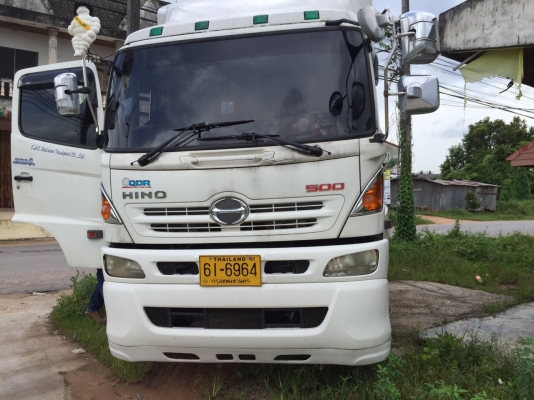 ขายดาวน์..10ล้อหัวลาก320แรง HINO MEGA FM2PKPA-12598.. ปี49..ไมล์5แสนกว่าโล..รถสวยเดิมๆ