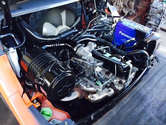 ขายรถฟอล์คลิฟต์ TOYOTA 8FG20 เบนซิน+LPG  เกียร์ออโตเมติค   ยางตันใหม่  4  เส้น.เสาสูง3.5 เมตร.งาสไลด์