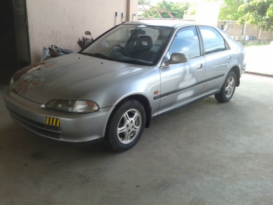 รถเก่งซีวิก  ประมูลมาจากการไฟฟ้า  เอกสารครบพร้อมโอน เล่มติดมือ