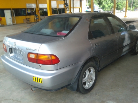 รถเก่งซีวิก  ประมูลมาจากการไฟฟ้า  เอกสารครบพร้อมโอน เล่มติดมือ