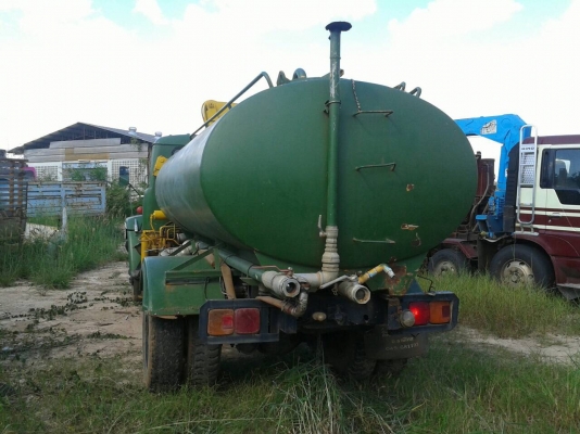 6ล้อหน้ายาวรถน้ำHINO...มีเครนเฮียบด้วย เล่มพร้อม..รุ่นหัวกีนตึก..