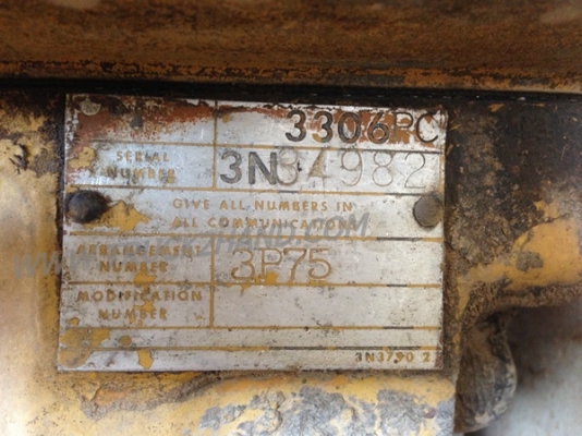 รถเกรด ยี่ห้อ  CATERPILLAR  รุ่น G140