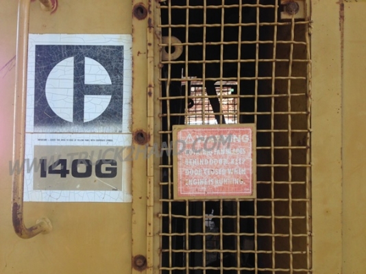 รถเกรด ยี่ห้อ  CATERPILLAR  รุ่น G140