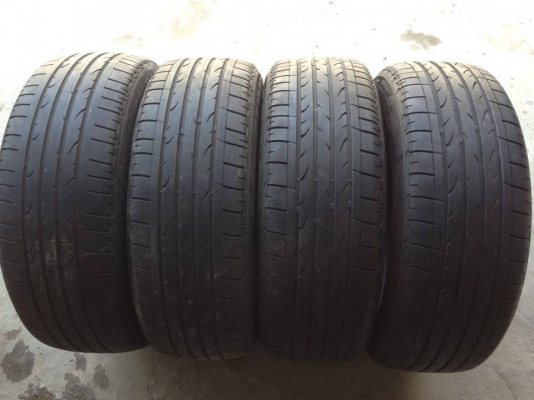 ยาง Bridgstone 205 - 55 -17 รันแฟต made in poland ปี 11 ครบชุด 4 เส้น สภาพสวยๆไม่บวมดอกยางเหลือเยอะวิ่งใด้อีกนานราคาถูกๆ