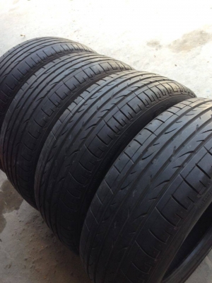 ยาง Bridgstone 205 - 55 -17 รันแฟต made in poland ปี 11 ครบชุด 4 เส้น สภาพสวยๆไม่บวมดอกยางเหลือเยอะวิ่งใด้อีกนานราคาถูกๆ