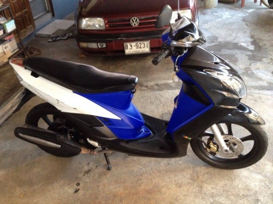 ขายyamaha MIO ไฟสองตาแท้ ท่ออารม์ ปี53  สีขาว ดำ น้ำเงิน เครืองดีภาพเดิมๆ ล้อแม็ก ชุดสีไม่สวย ทะเบียนกทม.พร้อมโอน ราคา12900บาท โทร0924462525โส