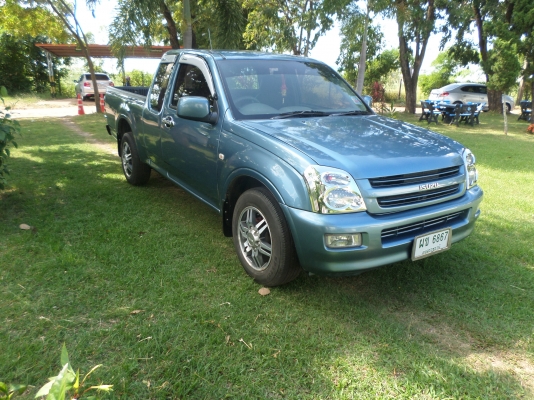 ขายรถกระบ ISUZU D-MAX SPACE CAB 2.5 SX ปี2004 รถบ้านแท้รถขับมาทำงานทุกวันอยู่โรงพยาบาลปทุมราชวงศา รถสวยจัดสะอาดทั้งภายนอกและภายในเดิมบาง เครื่อง-เกียร-ช่วงล่างแน่น แอร์หนาว+ชีดี MP3+ล้อแม๊ก+ยางดี4เส้น ตัวถังเดิมบาง เอกสารครบพร้อมโอน+ภาษีพรบ.เต็มพค.ปี59 สภ
