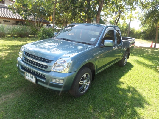 ขายรถกระบ ISUZU D-MAX SPACE CAB 2.5 SX ปี2004 รถบ้านแท้รถขับมาทำงานทุกวันอยู่โรงพยาบาลปทุมราชวงศา รถสวยจัดสะอาดทั้งภายนอกและภายในเดิมบาง เครื่อง-เกียร-ช่วงล่างแน่น แอร์หนาว+ชีดี MP3+ล้อแม๊ก+ยางดี4เส้น ตัวถังเดิมบาง เอกสารครบพร้อมโอน+ภาษีพรบ.เต็มพค.ปี59 สภ