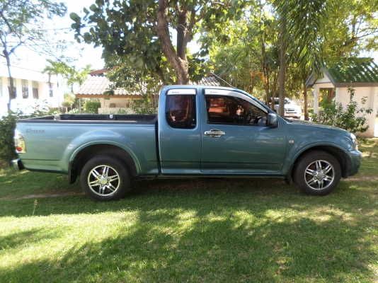 ขายรถกระบ ISUZU D-MAX SPACE CAB 2.5 SX ปี2004 รถบ้านแท้รถขับมาทำงานทุกวันอยู่โรงพยาบาลปทุมราชวงศา รถสวยจัดสะอาดทั้งภายนอกและภายในเดิมบาง เครื่อง-เกียร-ช่วงล่างแน่น แอร์หนาว+ชีดี MP3+ล้อแม๊ก+ยางดี4เส้น ตัวถังเดิมบาง เอกสารครบพร้อมโอน+ภาษีพรบ.เต็มพค.ปี59 สภ