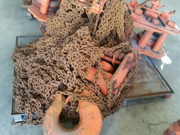 ขาย - รอกโซ่ สาว ขนาดใหญ่ 40 ตัน มือสองญี่ปุ่น เหล็กหนา ทนทาน ขาย - รอกโซ่ สาว ขนาดใหญ่ 40 ตัน มือสองญี่ปุ่น เหล็กหนา ทนทาน