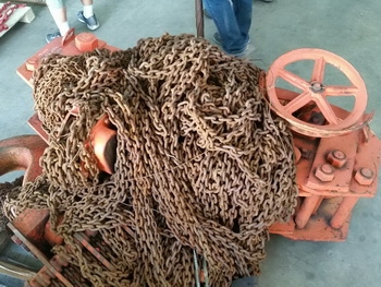 ขาย - รอกโซ่ สาว ขนาดใหญ่ 40 ตัน มือสองญี่ปุ่น เหล็กหนา ทนทาน