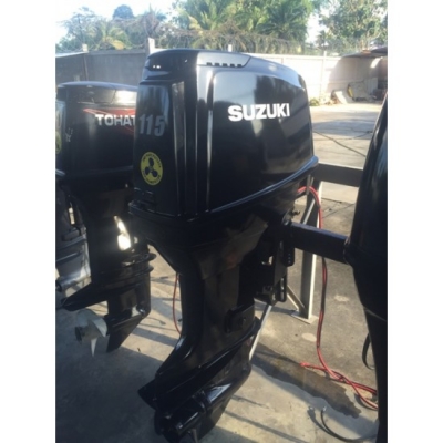 ขายเครื่องยนต์เรือมือสอง Suzuki 115แรงม้า 2จังหวะ จากญี่ปุ่น