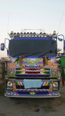 ขายรถบรรทุก 22 ล้อ พ่วง แม่-ลูก ดั๊มพ์ ยี่ห้อ isuzu DAGA FXZ 360 แรงม้า ปลายปี 55