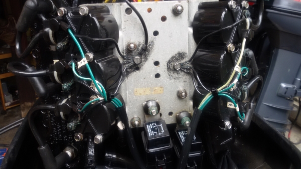 MERCURY135HP สวยๆ เครื่องสวย เดินเบาได้ปกติ