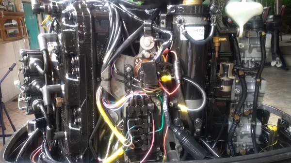 MERCURY135HP สวยๆ เครื่องสวย เดินเบาได้ปกติ