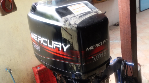 MERCURY135HP สวยๆ เครื่องสวย เดินเบาได้ปกติ