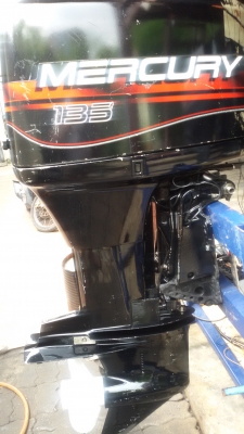 MERCURY135HP สวยๆ เครื่องสวย เดินเบาได้ปกติ