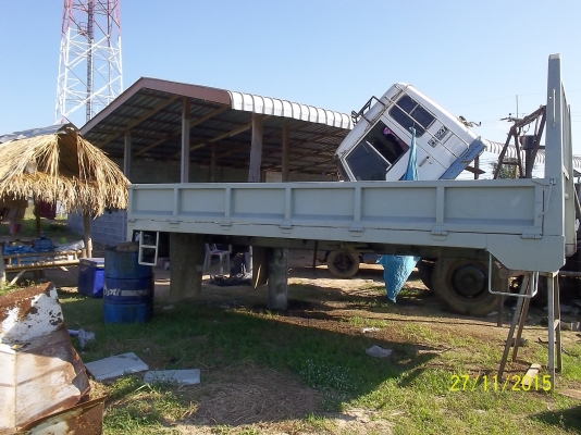 ขายกระบะ 6ล้อ ยาว 4.30 กว้าง 2.10 คัชซี กว้าง 75 ซ.ม