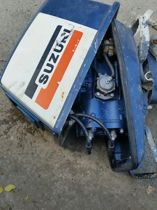 ขาย - เครื่องยนต์เรือ SUZUKI DT 7.5A มือสองเก่านอก ราคาถูก